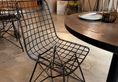 Chaise en Métal pour Restaurant et Café à Tanger | Diamonde