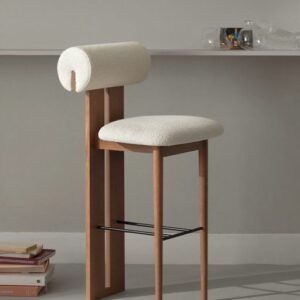 Chaise Scandinave Crème