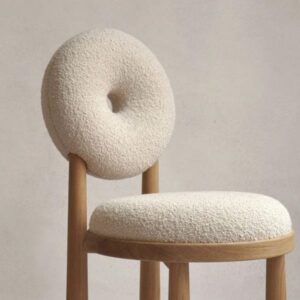 able Basse Ronde Travertin