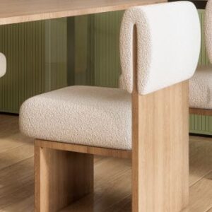 Chaise Luna Bouclé