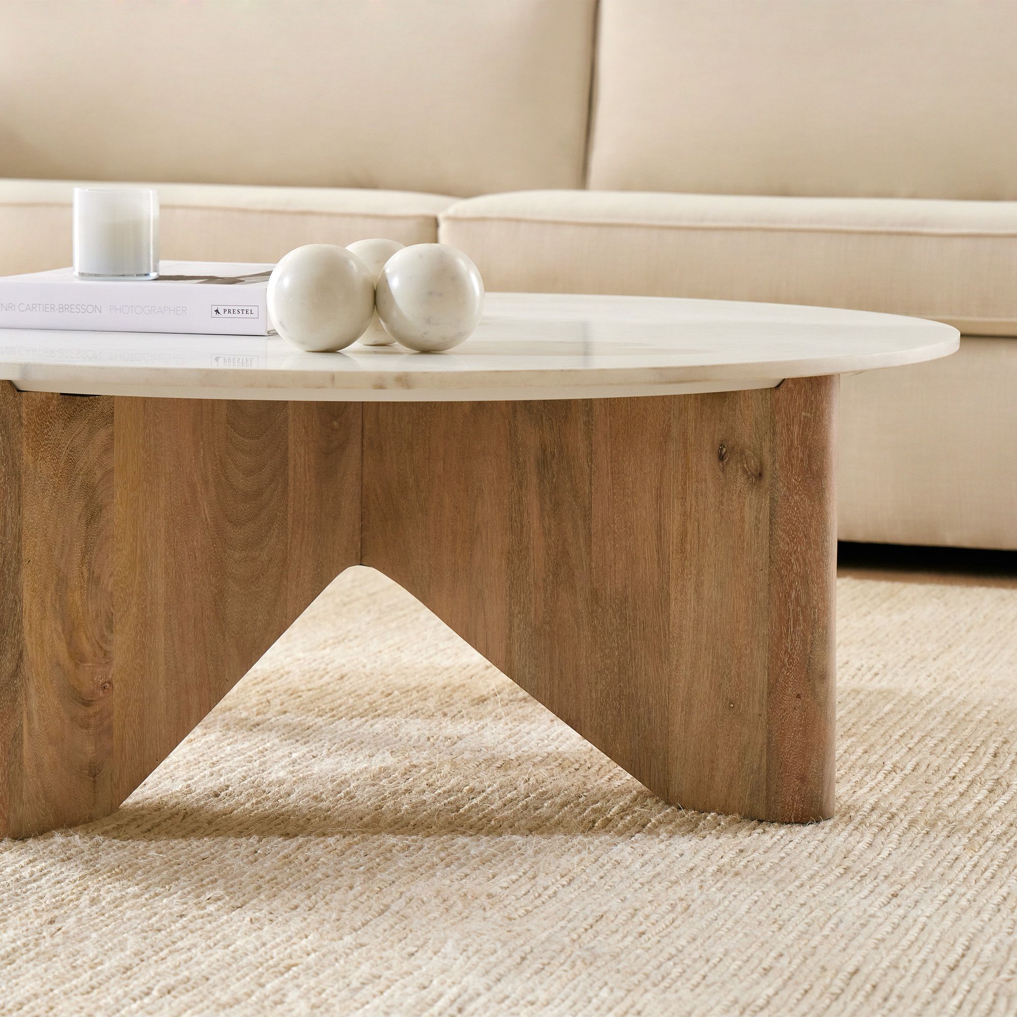 Table Basse Ovale Prestige