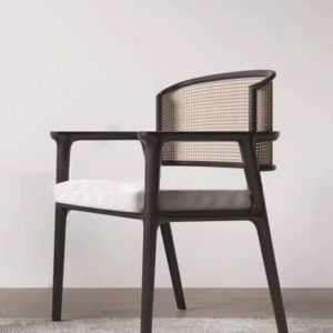 Fauteuil Contemporain Cannage Luxe