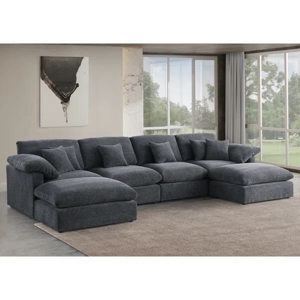 Canapé Modularis Anthracite