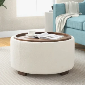 Table Basse Coffre Ronde Luna