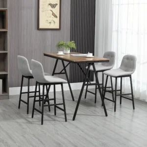 Ensemble Table de Bar Rectangulaire